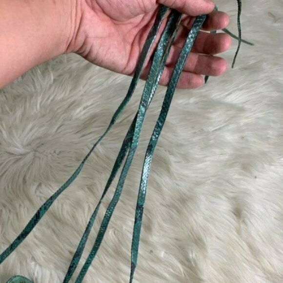 Gianni Versace Couture NEW Python Strappy Heels Si - Picture 4 of 10